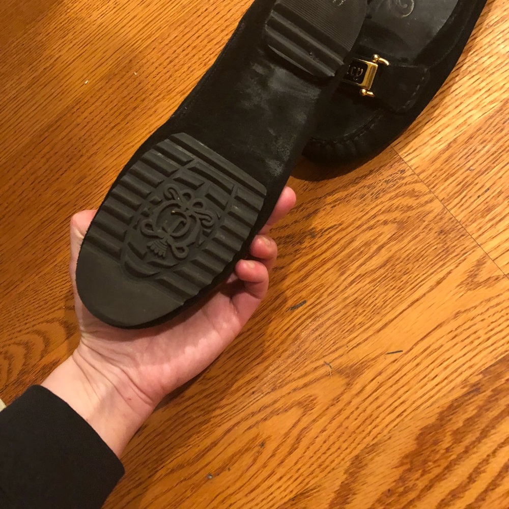 Juicy couture suede shoes